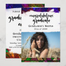 Recherche de motif géométrique abstrait invitations Coloré