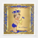 Recherche de royal blue serviettes Baby shower prince