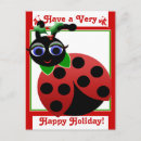 Recherche de insecte de noël cartes Coccinelle
