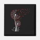 Recherche de ruban de coeur magnets Rouge