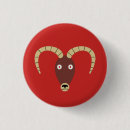 Zoek naar cartoon geit buttons Schattig