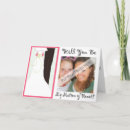 Recherche de bridesmaids vœux cartes Témoin