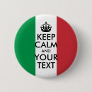 Zoek naar italiaanse vlag buttons Groen