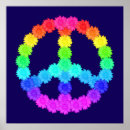 Recherche de signe de paix vert posters Violet