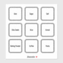 Recherche de cuisine moderne autocollants Simple