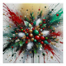 Recherche de noël blanc posters Vert