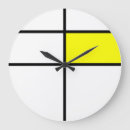 Recherche de mondrian horloges Yellow