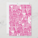 Zoek naar roze uilen posters Illustratie