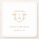 Recherche de baroque dessous de verres Orné