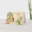 Recherche de de hibou vœux cartes Fleurs