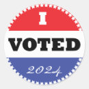 Recherche de campagne électorale autocollants Élections
