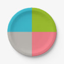 Recherche de gris assiettes en papier Vert