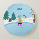Recherche de glace coussins Girl