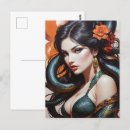 Zoek naar medusa briefkaarten Vrouw