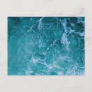 Recherche de vague bleue cartes postales Vagues