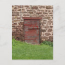 Recherche de portes de grange cartes postales Rouge