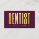 Recherche de dentists cartes visite Élégant