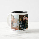 Recherche de coeur moderne tasses Noir et blanc
