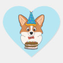 Recherche de anniversaire de corgi autocollants Célébration