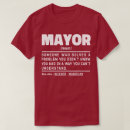 Recherche de mayor tshirts Maire