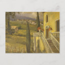 Recherche de peinture toscane cartes postales Campagne