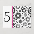 Recherche de fleurs noires et blanches cartes postales Vintage