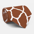 Recherche de motif girafe cravates Jungle