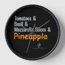 Recherche de cuisine italienne horloges Pizzeria