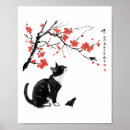 Zoek naar japanse vogel posters Bloesem