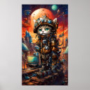 Recherche de chat cosmique posters Chaton