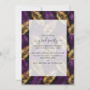 Recherche de purple and gold invitations Diplôme