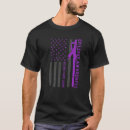 Recherche de purple ribbon tshirts Drapeau