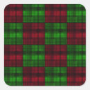 Recherche de tartan de noël autocollants Rouge et vert