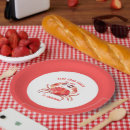 Recherche de nourriture assiettes Illustration