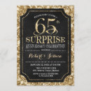 Recherche de 65 ans mariage cartes invitations Élégant