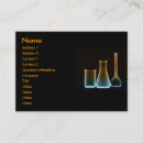 Recherche de tube essai cartes visite Chimiste
