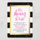 Recherche de rayures roses et blanches invitations Noir et blanc
