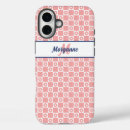 Recherche de fleurs blanches iphone coques Monogramme