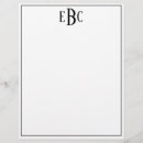 Recherche de stationnaire papeterie Monogramme