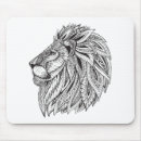 Recherche de tête lion tapis souris Zendoodle