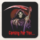 Recherche de faucheuse dessous de verres Halloween
