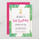 Recherche de rose gold first birthday Première