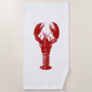 Recherche de homard serviettes de plage Crustacé
