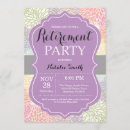 Recherche de retirement party invitations Retraite