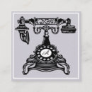 Recherche de téléphone vintage cartes visite Élégant