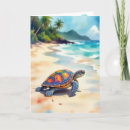 Zoek naar schildpad kaarten Beach