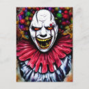 Zoek naar evil briefkaarten Clown