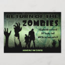 Recherche de zombies halloween invitations Apocalypse
