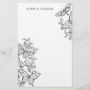 Recherche de papillons papeterie Bride