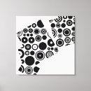 Recherche de noir et blanc abstrait art Rétro